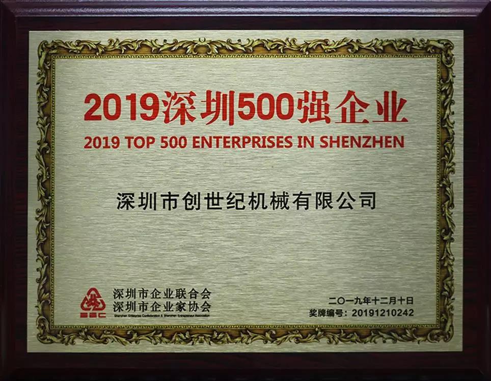 J9直营集团精机获“2019丽江500强”企业